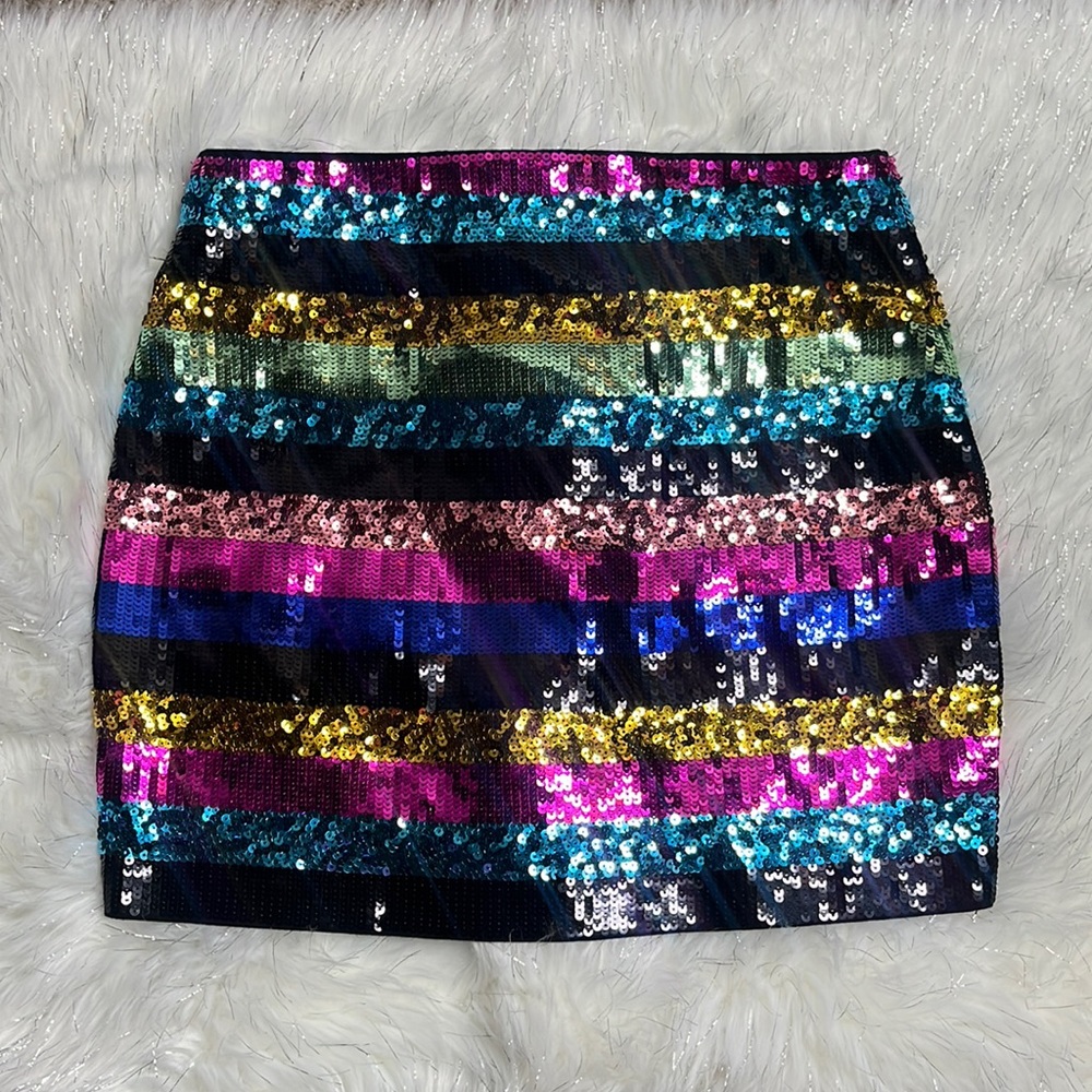 Express sequins skirt